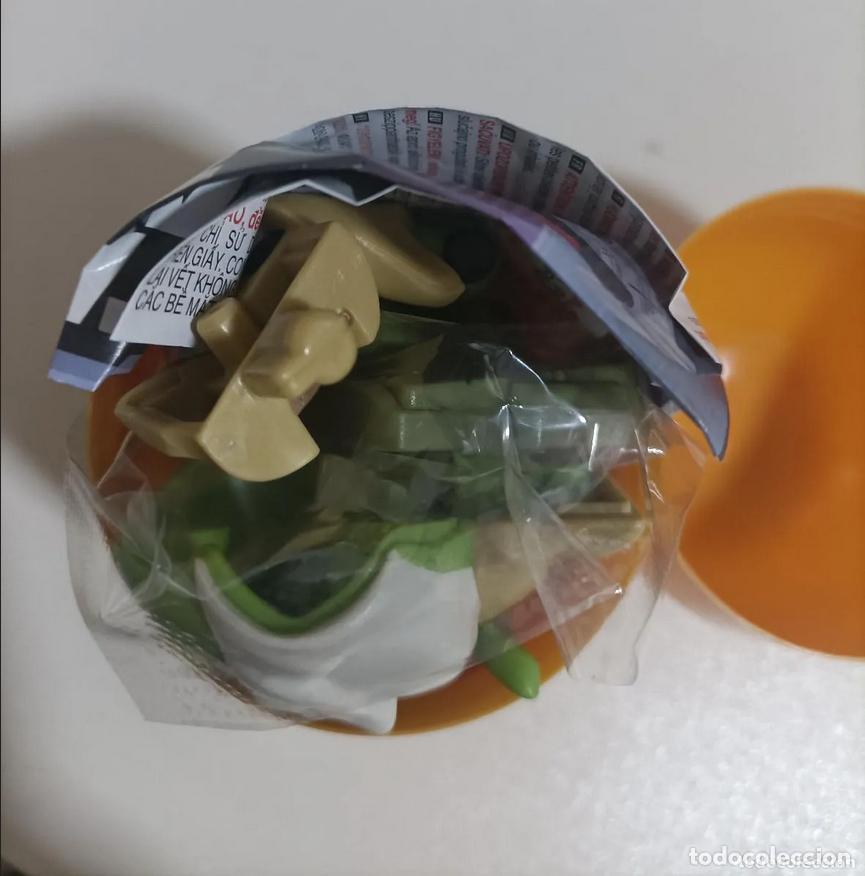 Figuras de Goma Kinder: yoda maxi wars star mu&ntilde;eco figura capsula bpz papel capsula completo huevo 2026 figurita guerra