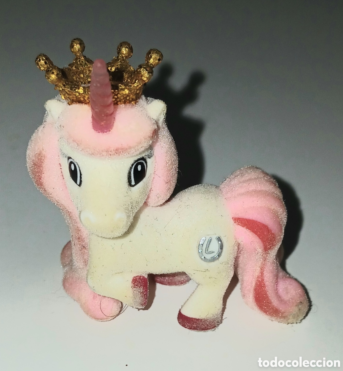Figuras de Goma y PVC: Figura unicornio aterciopelado coleccionable marca&nbsp;Filly Unicorn, fabricado por Simba Toys.&nbsp;