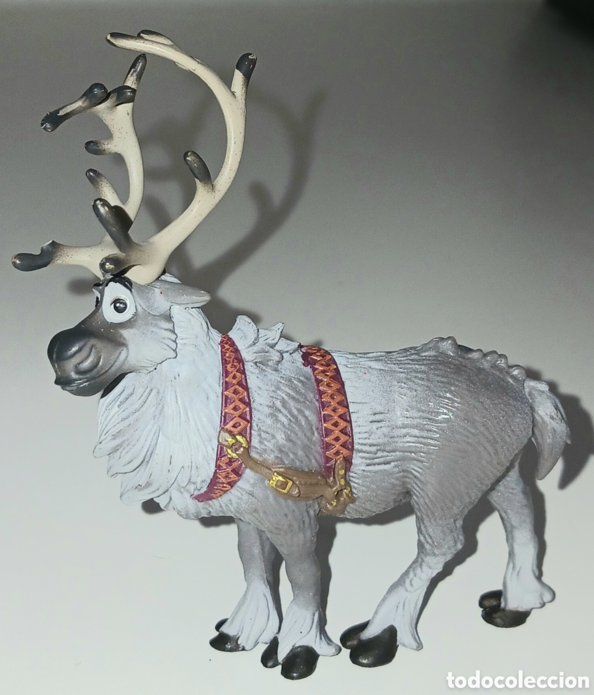 Figuras de Goma y PVC: Figura PVC juguete de Sven, el reno del personaje Kristoff de la pel&iacute;cula Frozen de Disney