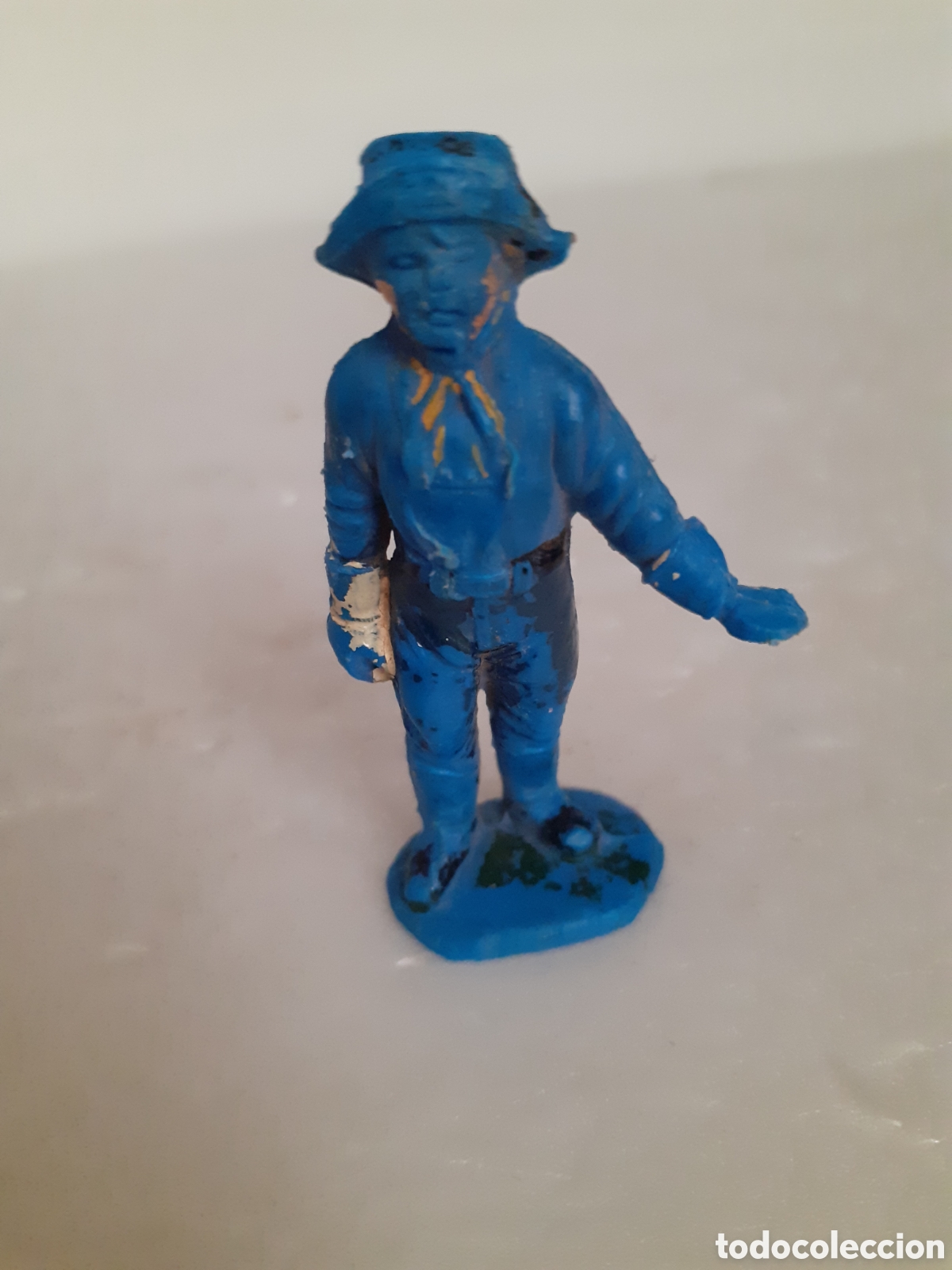 Figuras de Goma y PVC: FIGURA CABO RUSTY RIN TIN TIN FEDERALES 0LASTICO JECSAN PECH REAMSA