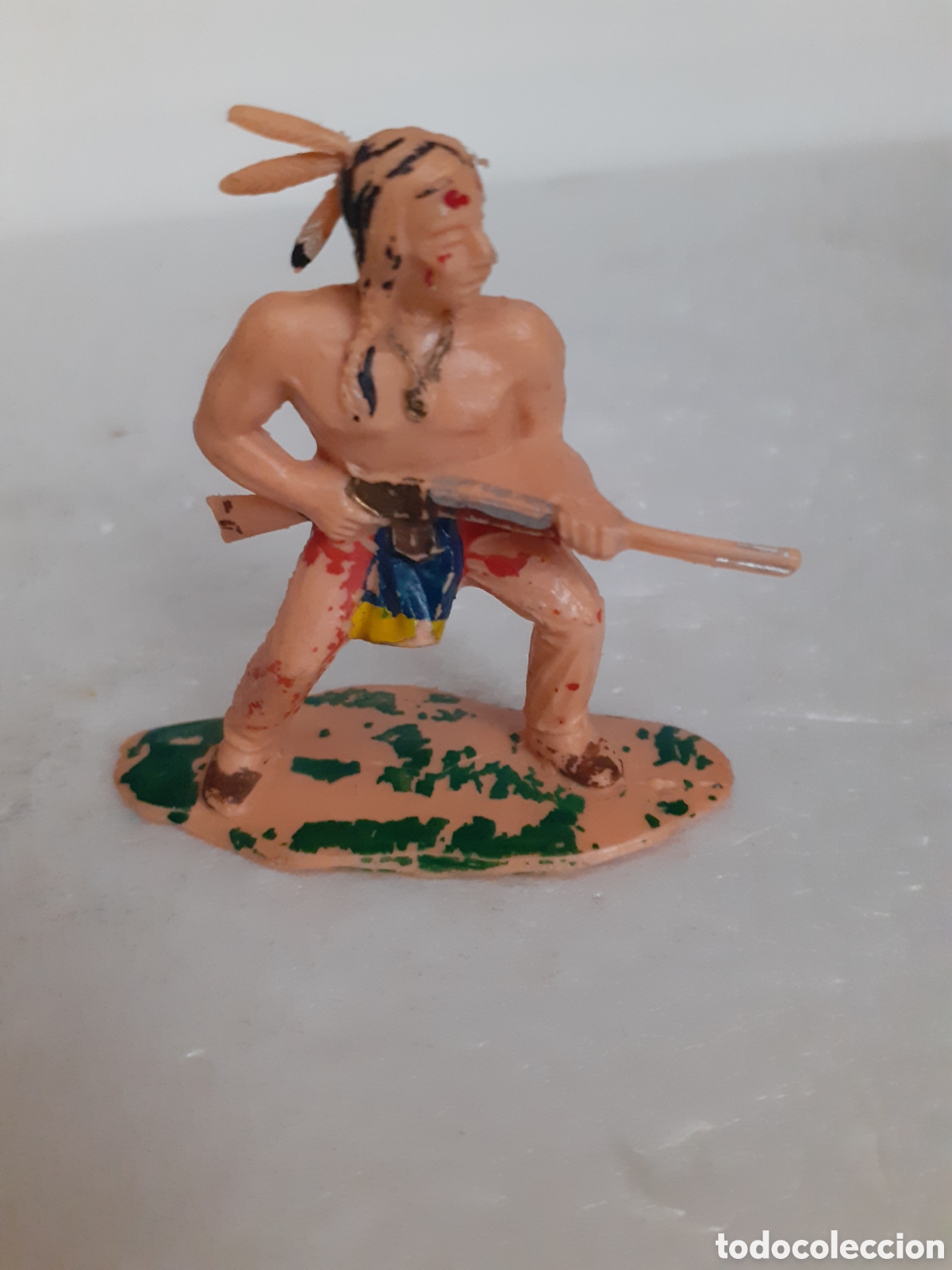 Gummi- und PVC-Figuren: FIGURA INDIO PLASTICO REAMSA,PECH,JECSAN