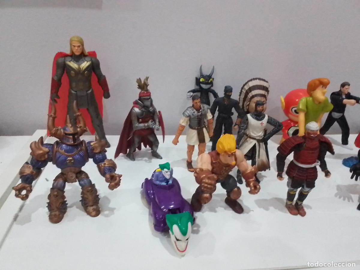 Figuras de Goma y PVC: LOTE DE FIGURAS DE ACCION