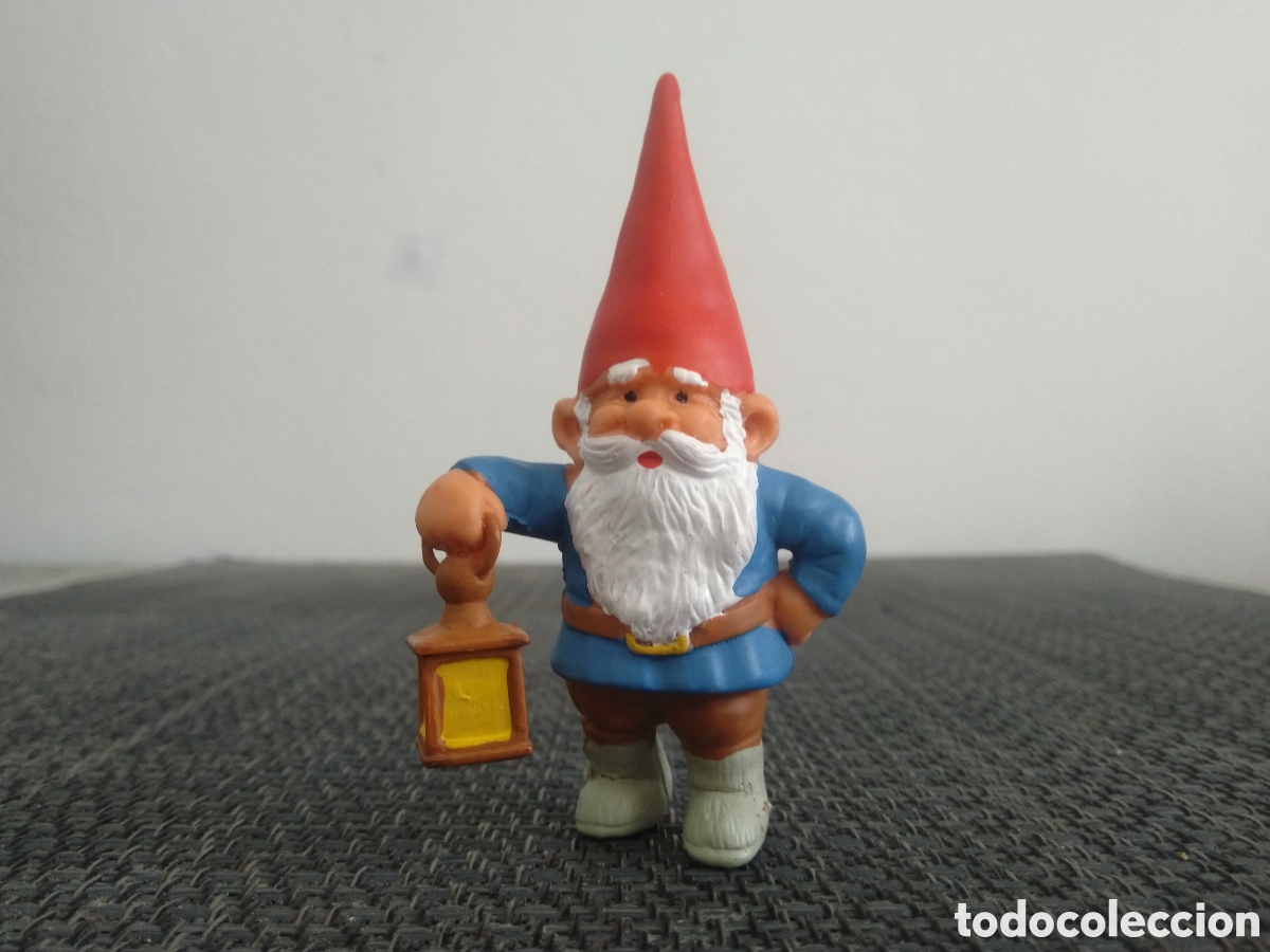 Figuras de Goma y PVC: FIGURA PVC DAVID EL GNOMO SERIE DIBUJOS ANIMADOS A&Ntilde;OS 80 TV TELEVISION FAROL LUZ FAROLILLO CANDIL