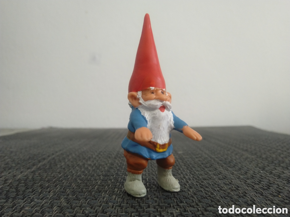 Figuras de Goma y PVC: FIGURA PVC DAVID EL GNOMO SERIE DIBUJOS ANIMADOS A&Ntilde;OS 80 TV TELEVISION JINETE BRAZOS ESTIRADOS