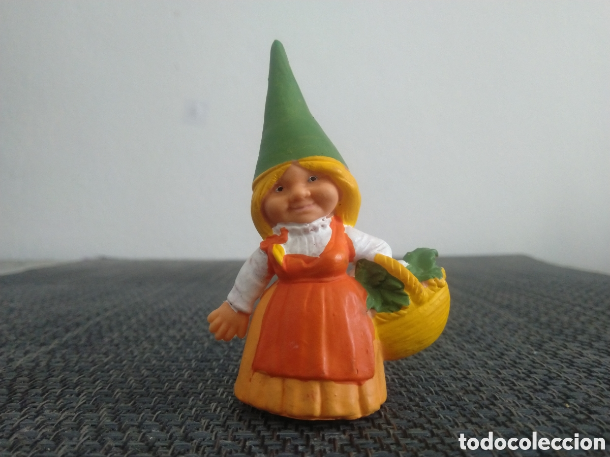 Figuras de Goma y PVC: FIGURA PVC DAVID EL GNOMO SERIE DIBUJOS ANIMADOS A&Ntilde;OS 80 TV TELEVISION LISA CESTA CESTO