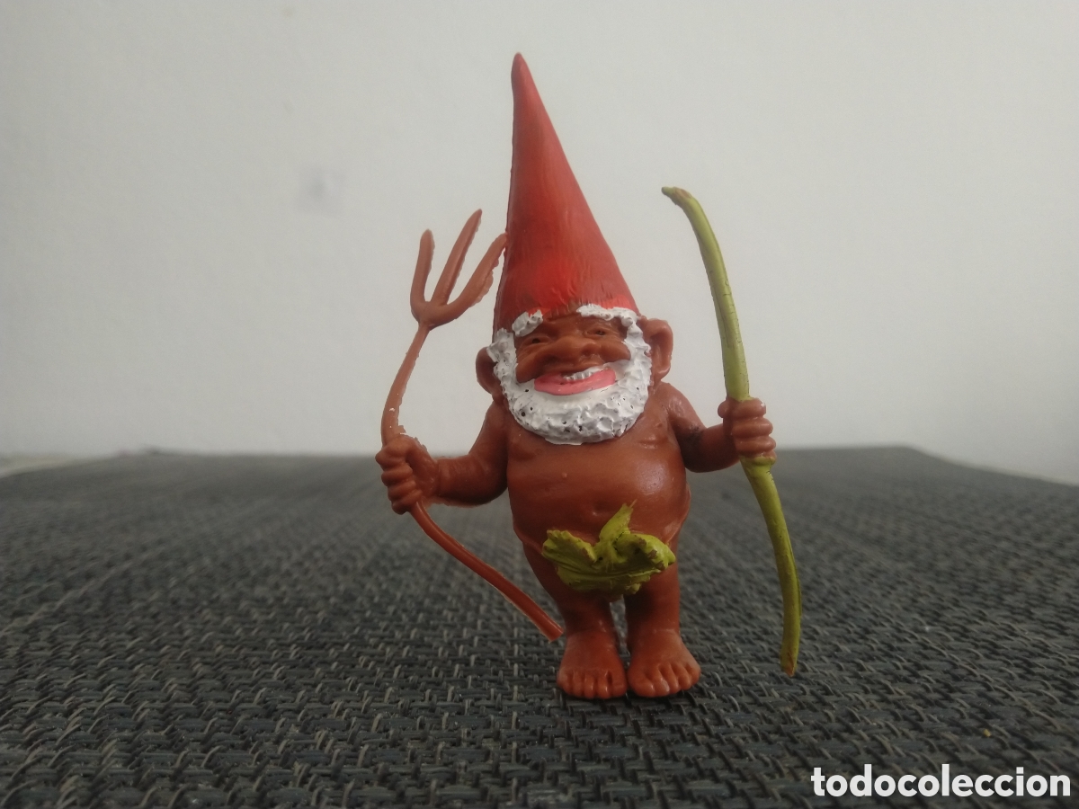 Figuras de Goma y PVC: FIGURA PVC DAVID EL GNOMO SERIE DIBUJOS ANIMADOS A&Ntilde;OS 80 TV TELEVISION INDIGENA INDIO