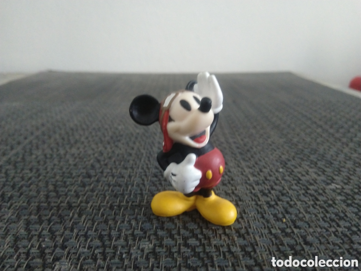 Figuras de Goma y PVC: FIGURA PVC MICKEY MOUSE LARGO MFG WALT DISNEY DIBUJOS ANIMADOS CLASICO PILOTO AVIADOR