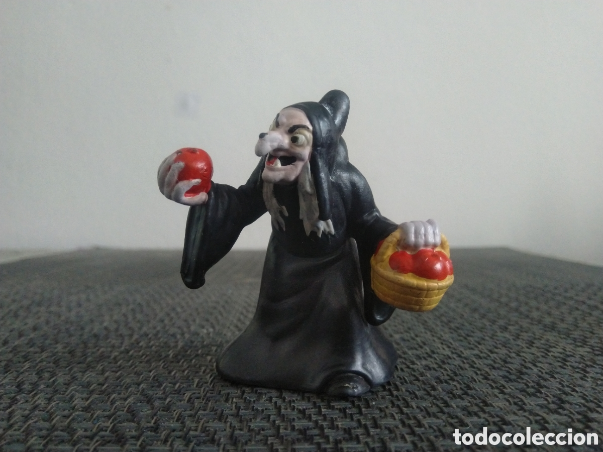 Figuras de Goma y PVC: FIGURA PVC BRUJA MALVADA ENANITOS BULLY BLANCANIEVES Y LOS SIETE 7 WALT DISNEY DWARFS