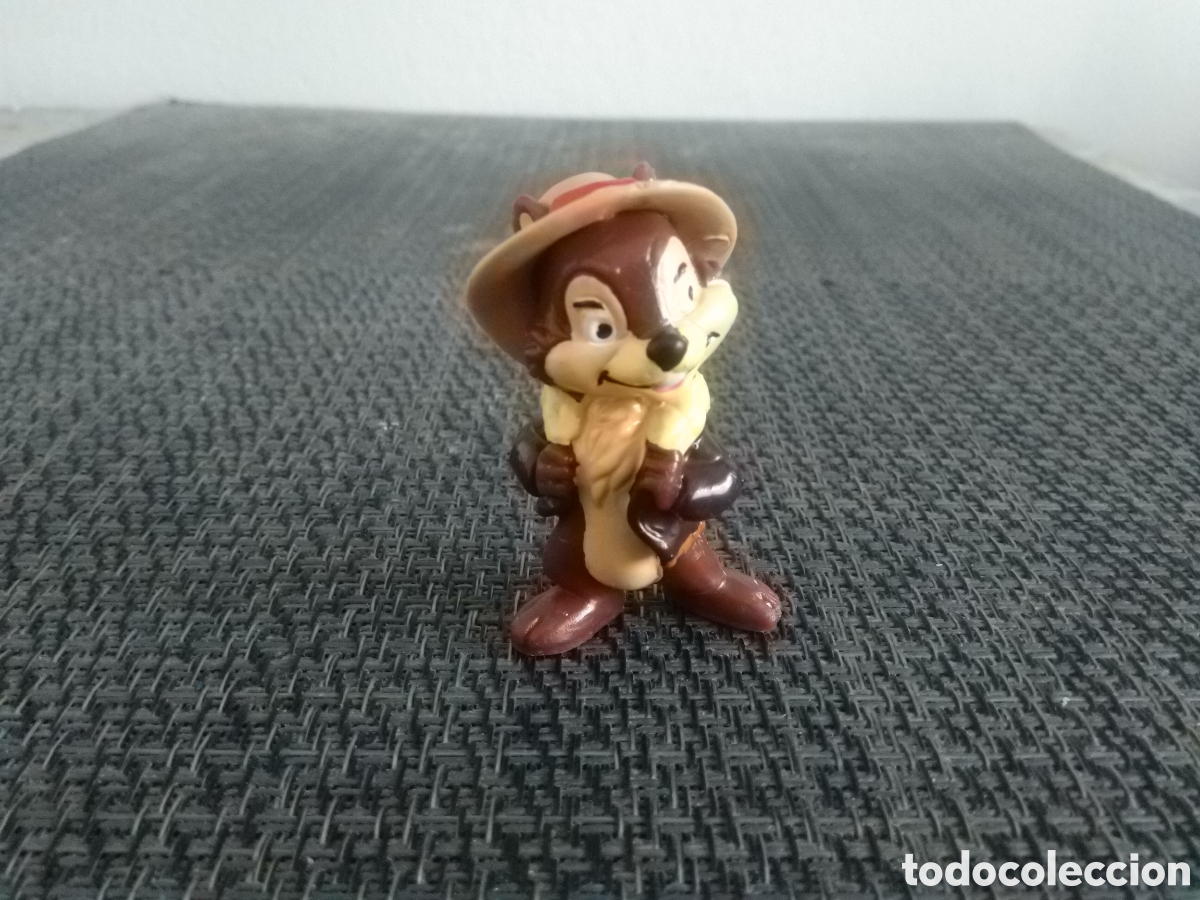 Figuras de Goma y PVC: FIGURA PVC CHIP Y CHOP DE BULLY DIBUJOS ANIMADOS WALT DISNEY CON SOMBRERO Y CHAQUETA