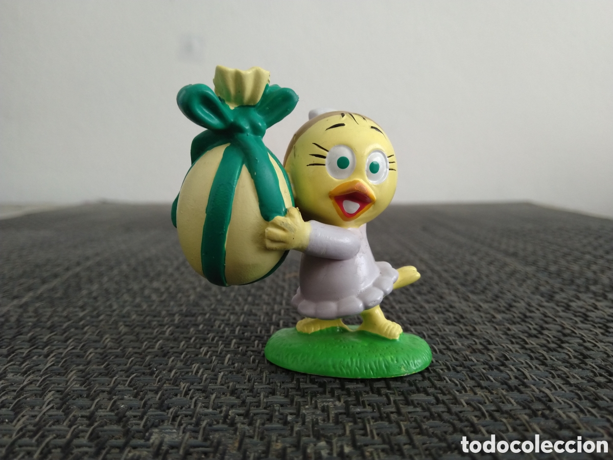 Figuras de Goma y PVC: FIGURA PVC CALIMERO DE PAGOT SERIES DIBUJOS ANIMADOS A&Ntilde;OS 80 90 TV TELEVISION PATO PRISCILA