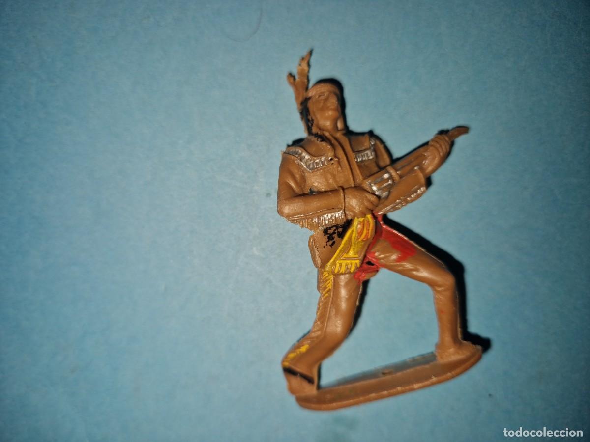 Figuras de goma y PVC: INDIO DE COMANSI, FIGURA DEL OESTE - Foto 1