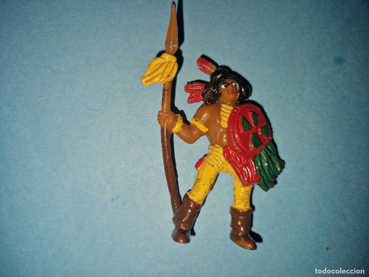 Figuras de goma y PVC: INDIO COMANSI, FIGURA DEL OESTE - Foto 1