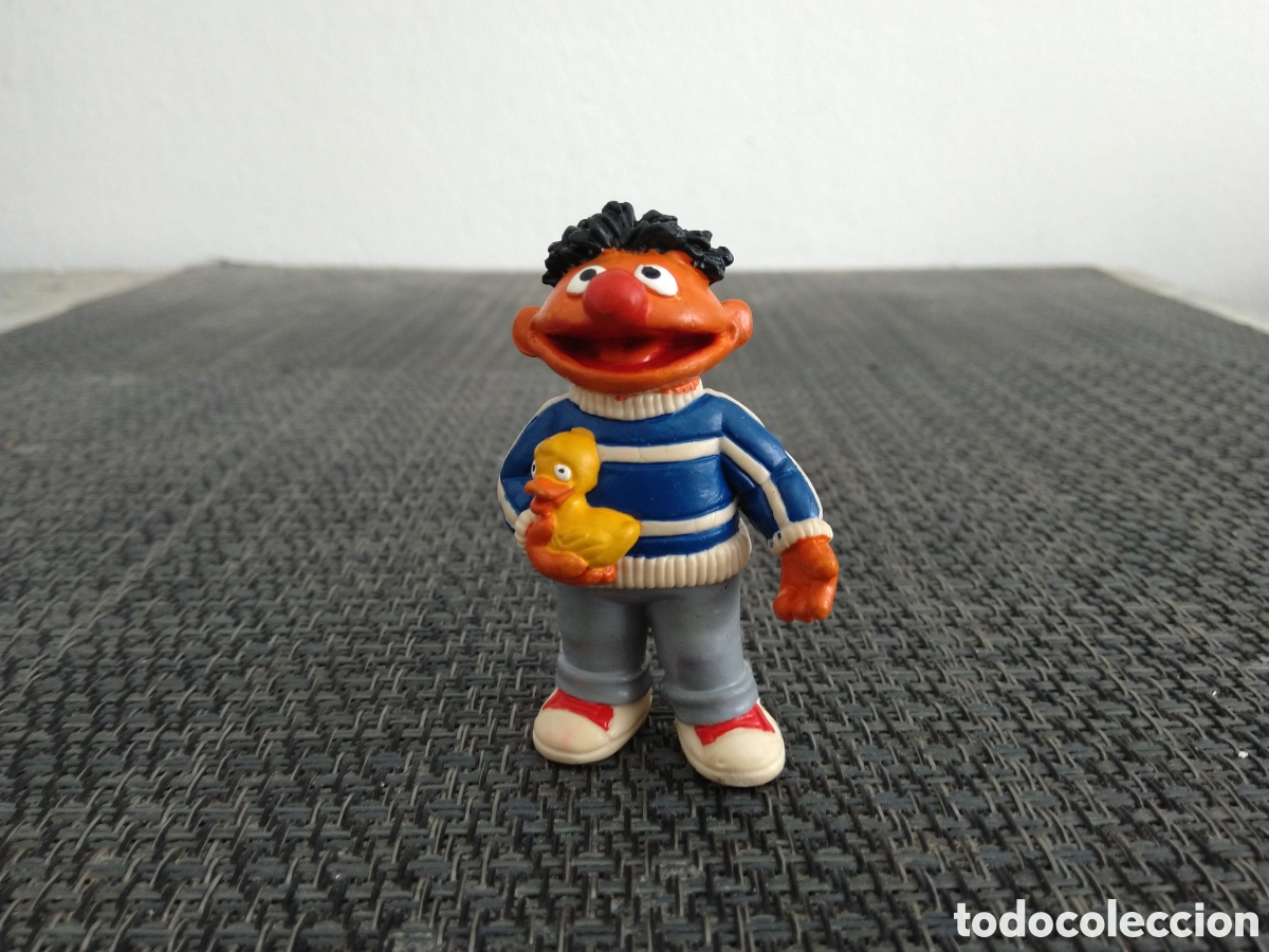 Figuras de Goma y PVC: FIGURA PVC BARRIO SESAMO EPI COMICS SPAIN SESAME STREET PROGRAMA TV TELEVISION BLAS