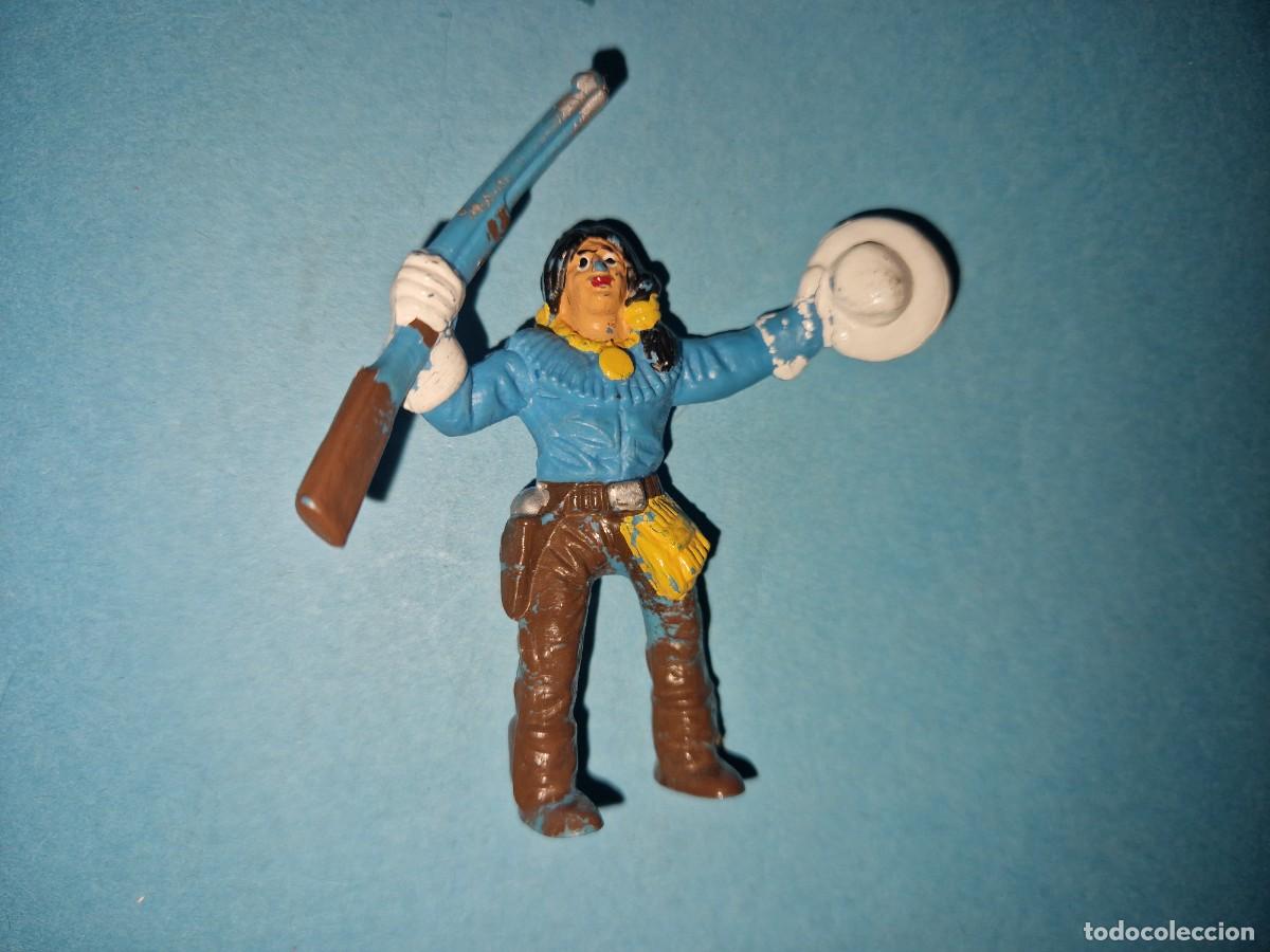 Figuras de Goma y PVC: VAQUERO DE COMANSI, FIGURA DEL OESTE
