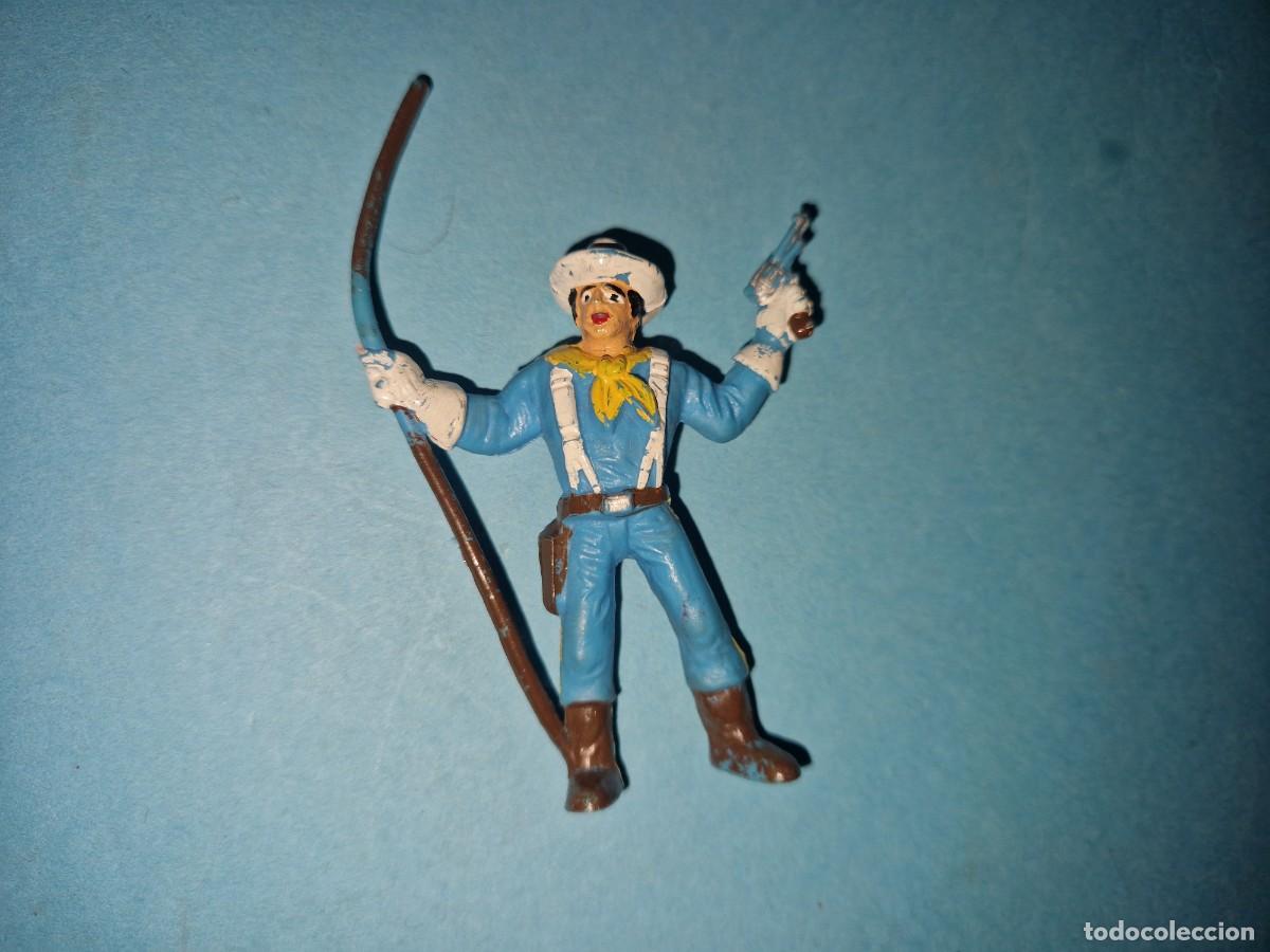 Figuras de Goma y PVC: VAQUERO SOLDADO, COMANSI, FIGURA DEL OESTE