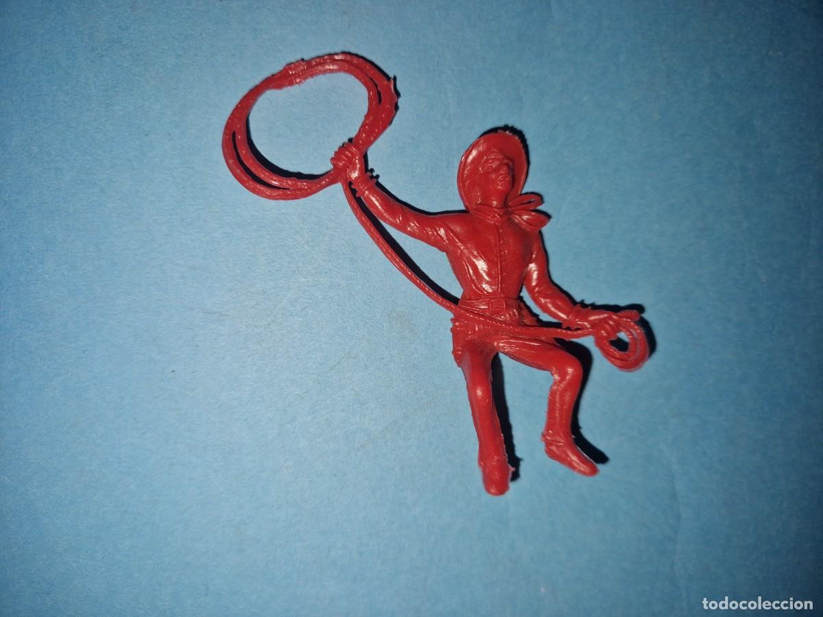 Figuras de Goma y PVC: VAQUERO CON LAZO COMANSI, FIGURA DEL OESTE