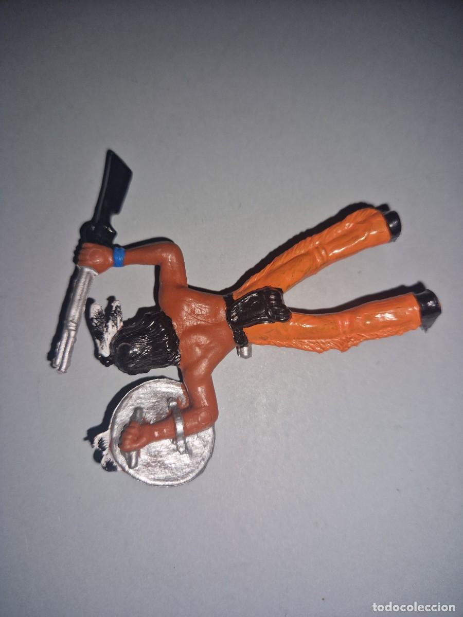 Figuras de goma y PVC: INDIO, COMANSI, FIGURA DEL OESTE - Foto 2