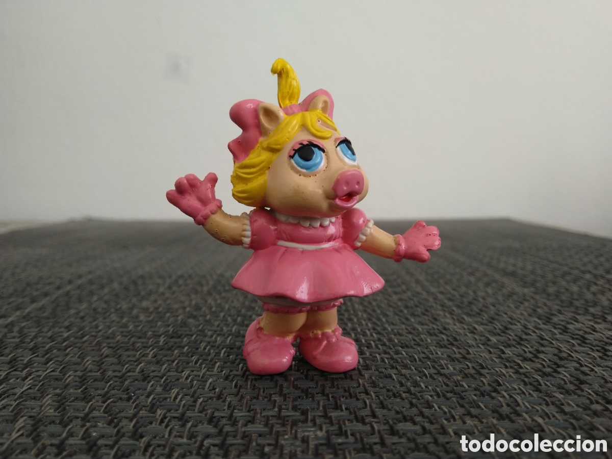 Rubber and PVC Figures: FIGURA PVC PEGGY BEBE BABY COMICS SPAIN BARRION SESAMO LOS TELE&Ntilde;ECOS THE MUPPETS PEGGIE