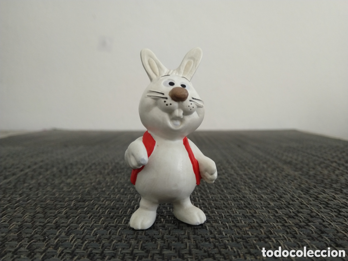 Figuras de Goma y PVC: FIGURA PVC CONEJO AMIGO CALIMERO DE PAGOT 1995 SERIES DIBUJOS ANIMADOS A&Ntilde;OS 80 90 TV TELEVISION