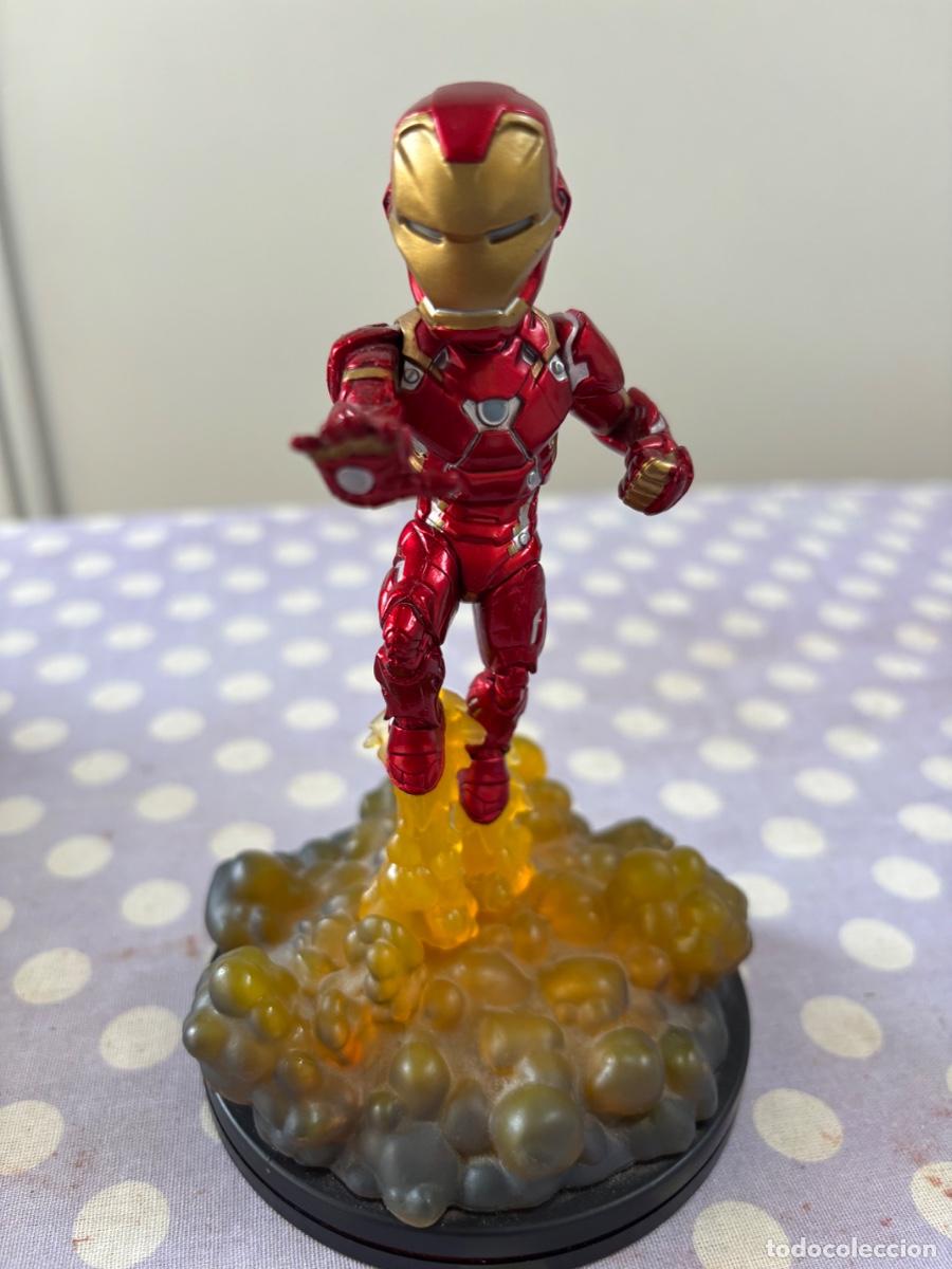 Figuras de Goma y PVC: Figura Iron Man Mark 46 - Marvel Q-Fig FX (Luz LED) - Civil War