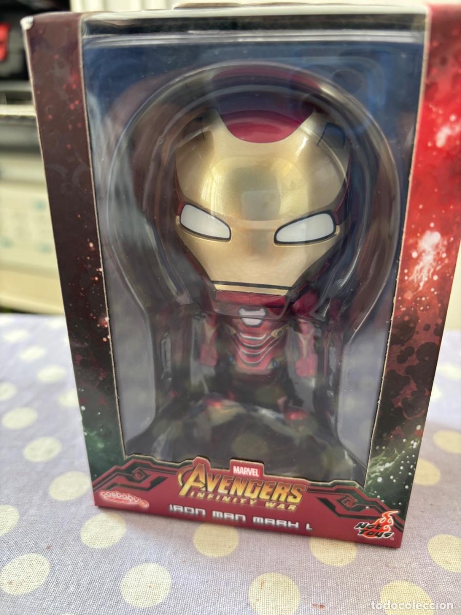 Figuras de Goma y PVC: Hot Toys Cosbaby Iron Man Mark L - Avengers: Infinity War (Original)