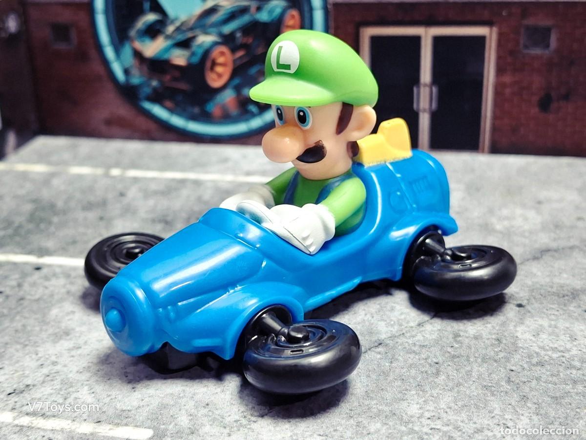 Figuras de Goma y PVC: Luigi McDonald's 2024 Mario Kart Nintendo