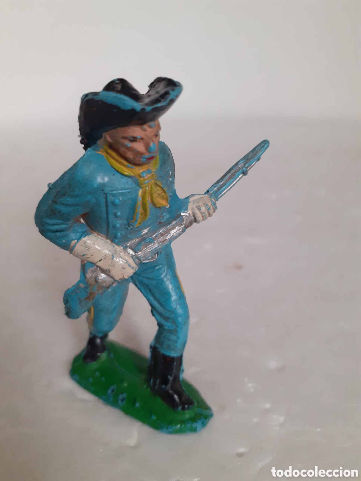 Figuras de Goma y PVC: FIGURA SOLDADO FEDERAL YANKEE PLASTICO COMANSI,PECH,JECSAN