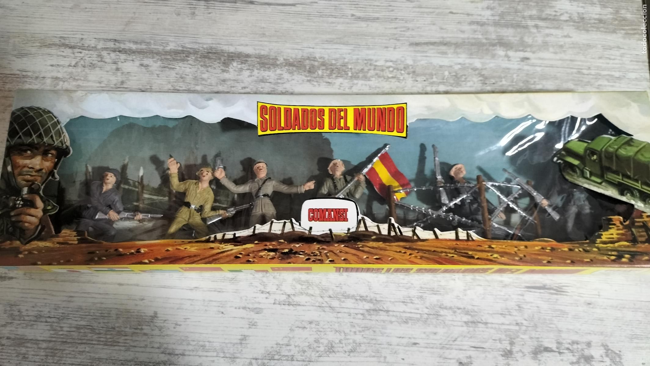 Figuras de Goma y PVC: SOLDADOS DEL MUNDO DE COMANSI, ESPA&Ntilde;OLES