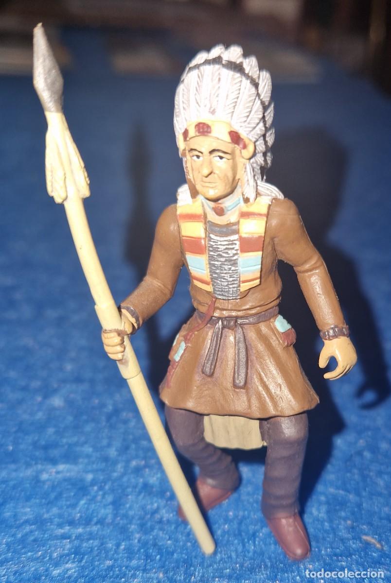 Figuras de Goma y PVC: JEFE INDIO DE COMANSI, FIGURA DEL OESTE