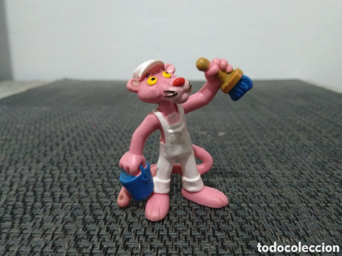 Figuras de Goma y PVC: FIGURA PVC PANTERA ROSA BULLY PINTANDO PINTOR PINK PANTHER SHOW OF