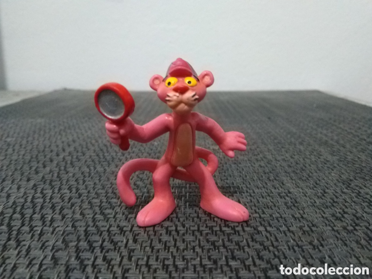 Figuras de Goma y PVC: FIGURA PVC PANTERA ROSA BULLY PINK PANTHER SHOW OF SERIE TV TELEVISION A&Ntilde;OS 80 SHERLOCK LUPA HOLMES