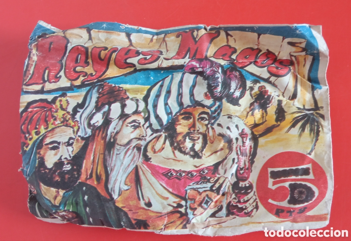 Figuras de Goma y PVC: SOBRE SORPRESA REYES MAGOS 5 PTAS 1969.SIN ABRIR.