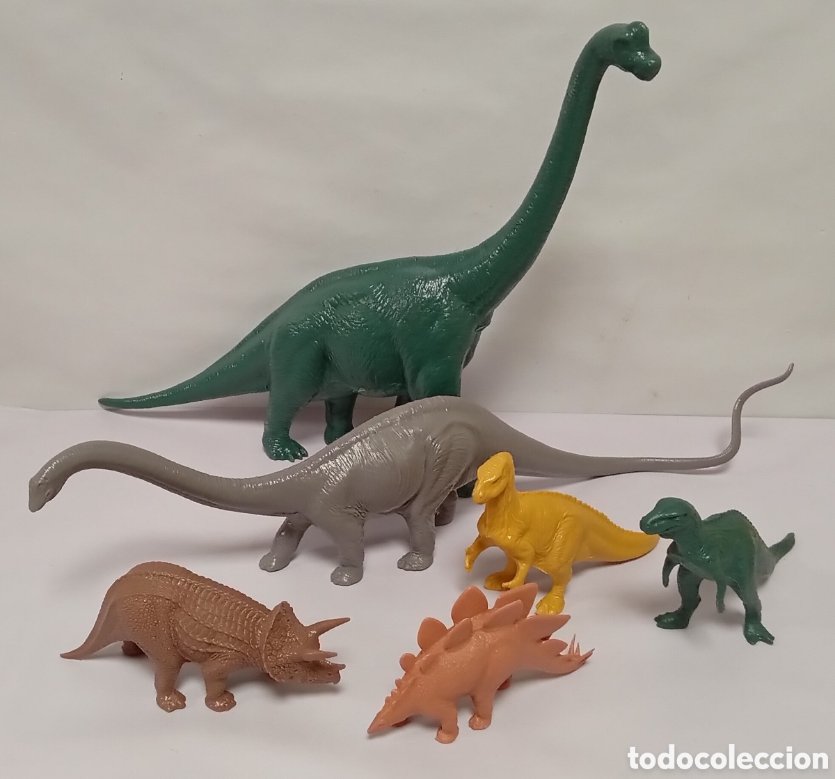 Figuras de Goma y PVC: Lote Dinosaurios British Museum Natural History A&ntilde;o 1984
