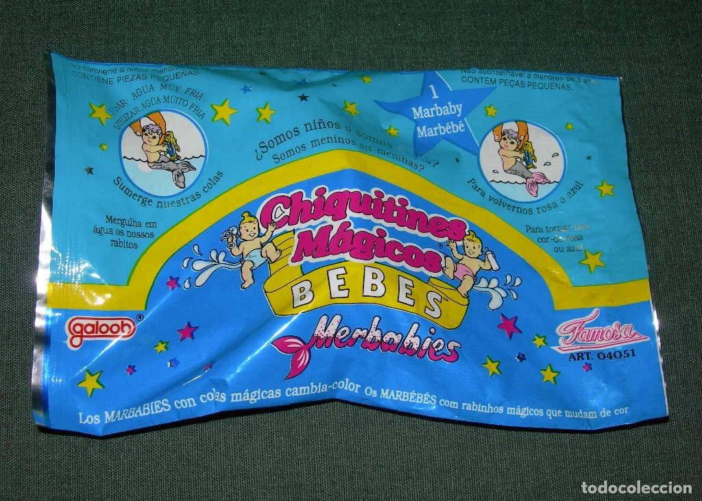 Figuras de Goma y PVC: SOBRE NUEVO SIN ABRIR CHIQUITINES M&Aacute;GICOS - BEB&Eacute;S - ORIGINAL DE FAMOSA / GALOOB - A&Ntilde;OS 90 -