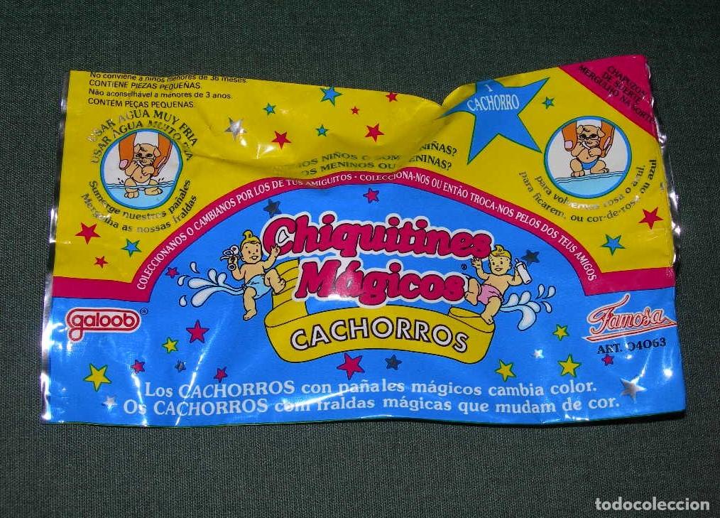 Figuras de Goma y PVC: SOBRE NUEVO SIN ABRIR CHIQUITINES M&Aacute;GICOS - CACHORROS - ORIGINAL DE FAMOSA / GALOOB - A&Ntilde;OS 90 -