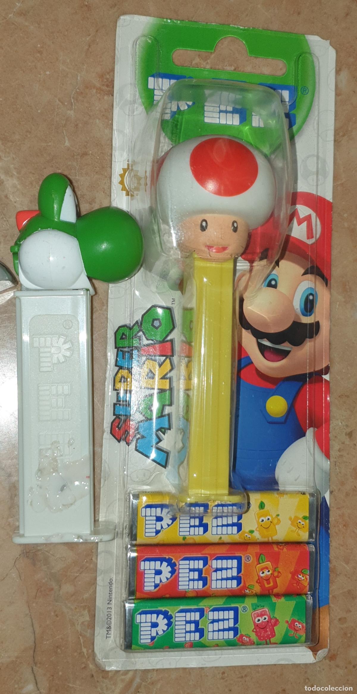 Figuras de Goma y PVC Dispensador PEZ: DISPENSADOR CARAMELOS PEZ SUPERMARIO BROS SIN ABRIR 2015