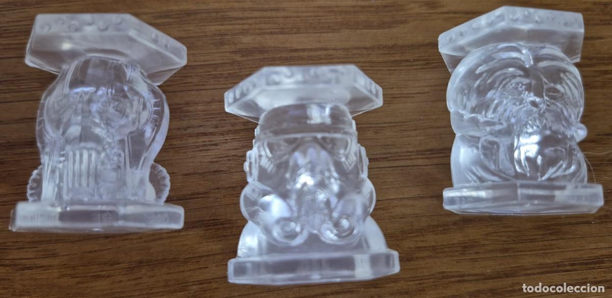 Figuras de Goma y PVC: Abaton Panini Star Wars GENERAL GRIEVOUS STORMTROOPER WAMPA cristal