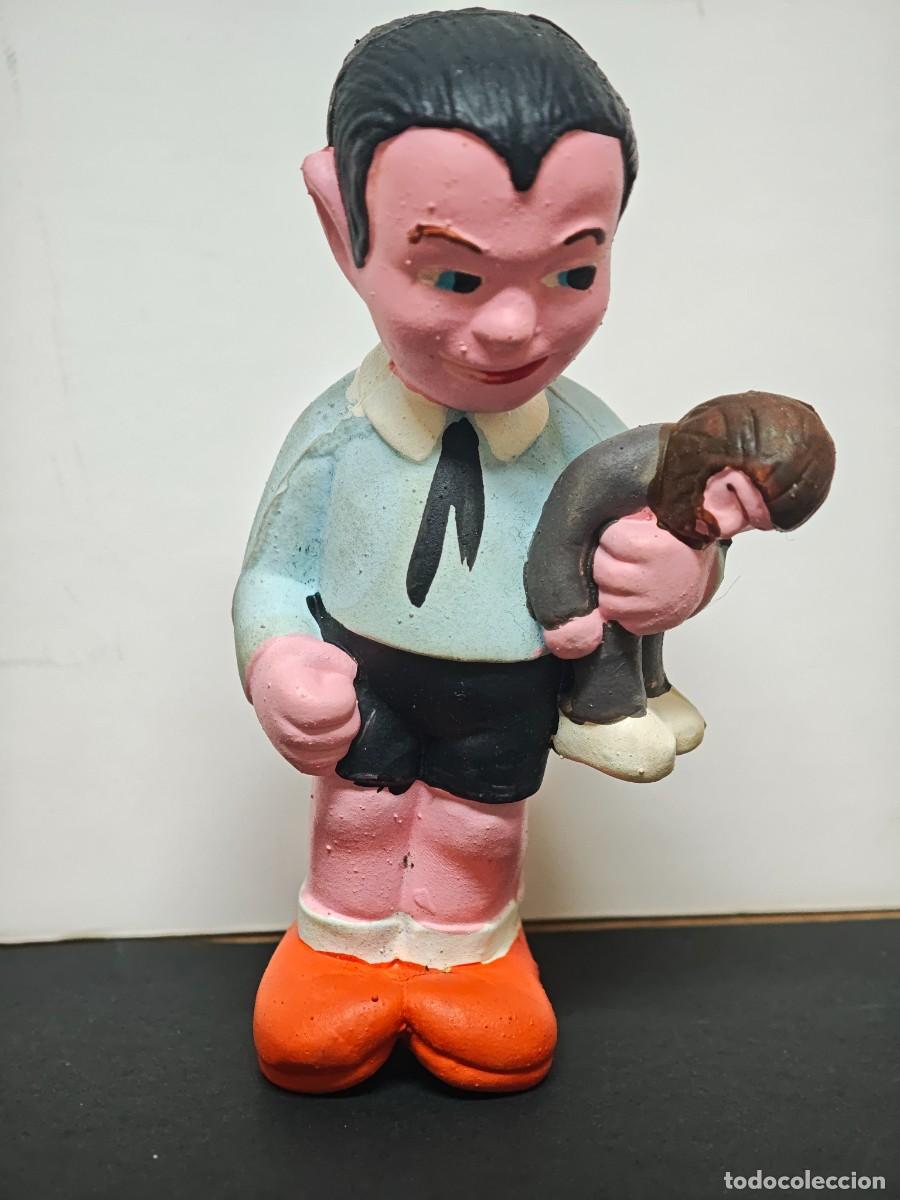 Figuras de Goma y PVC: FIGURA DE GOMA CON PITO FAMILIA , ADAMS NI&Ntilde;O MADE EN SPAIN A&Ntilde;OS 80