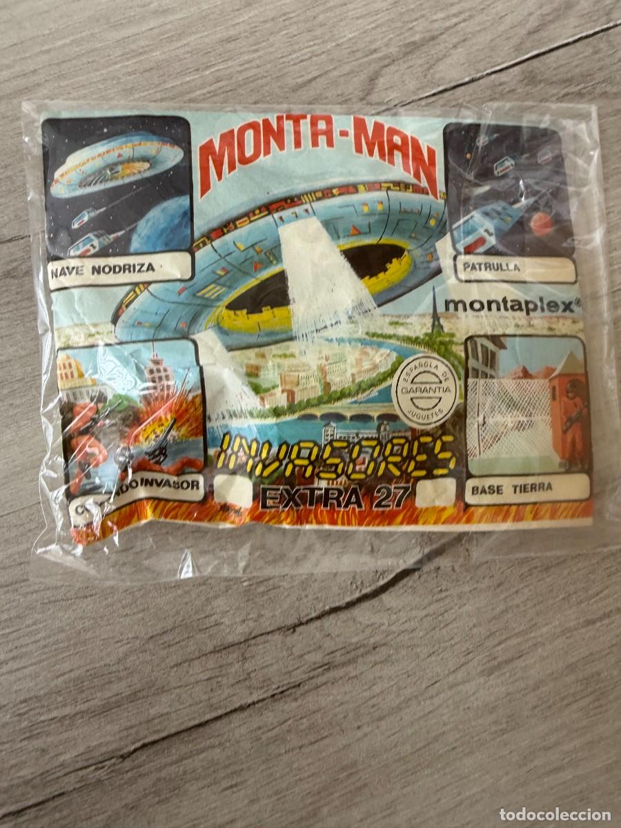 Figuras de Goma y PVC: Sobre Montaplex Invasores Monta-Man