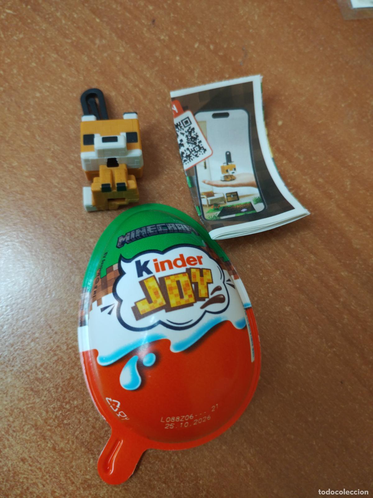 Figuras de Goma Kinder: 008 FIGURA KINDER JOY MINECRAFT (NUEVO SIN USO )