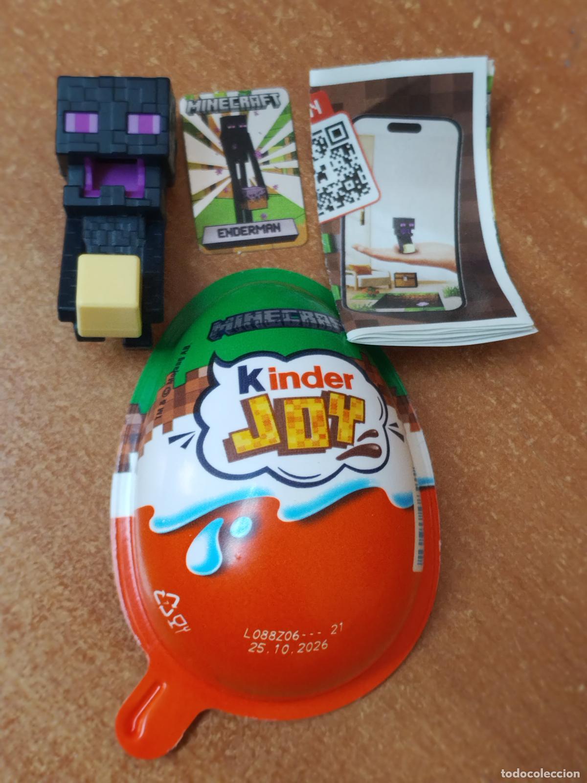 Figuras de Goma Kinder: 009 FIGURA KINDER JOY MINECRAFT (NUEVO SIN USO )