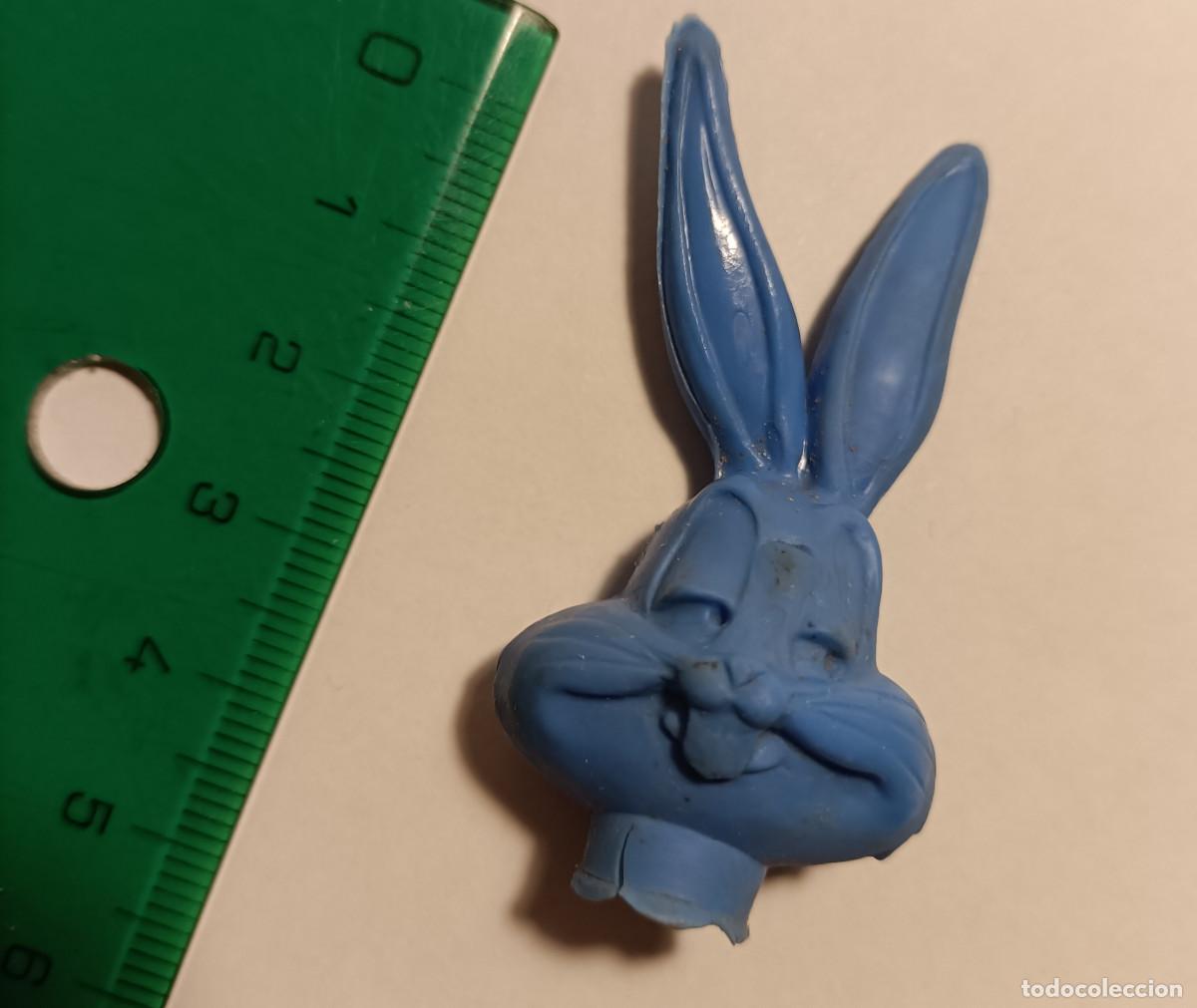 Figuras de Goma y PVC: capuchon looney tunes apis tomate bugs bunny conejo warner bros promocional publicitario a&ntilde;os 90