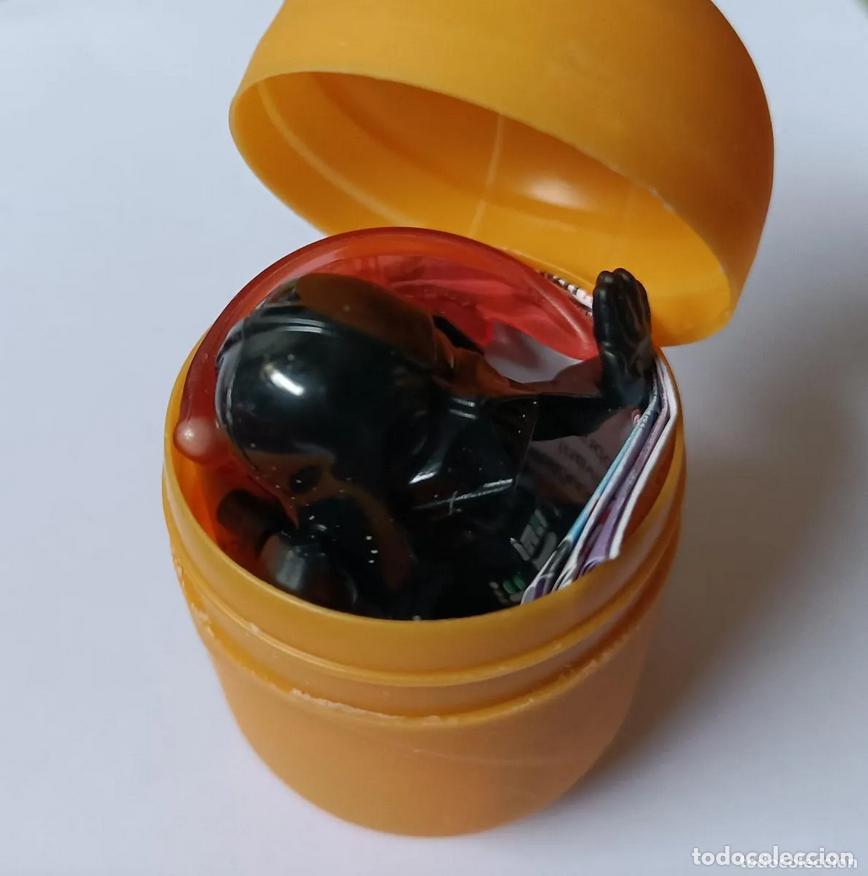 Figuras de Goma Kinder: kinder star wars 2026 Darth Vader mu&ntilde;equito figura mu&ntilde;eco capsula figurita bpz papel nuevo completo