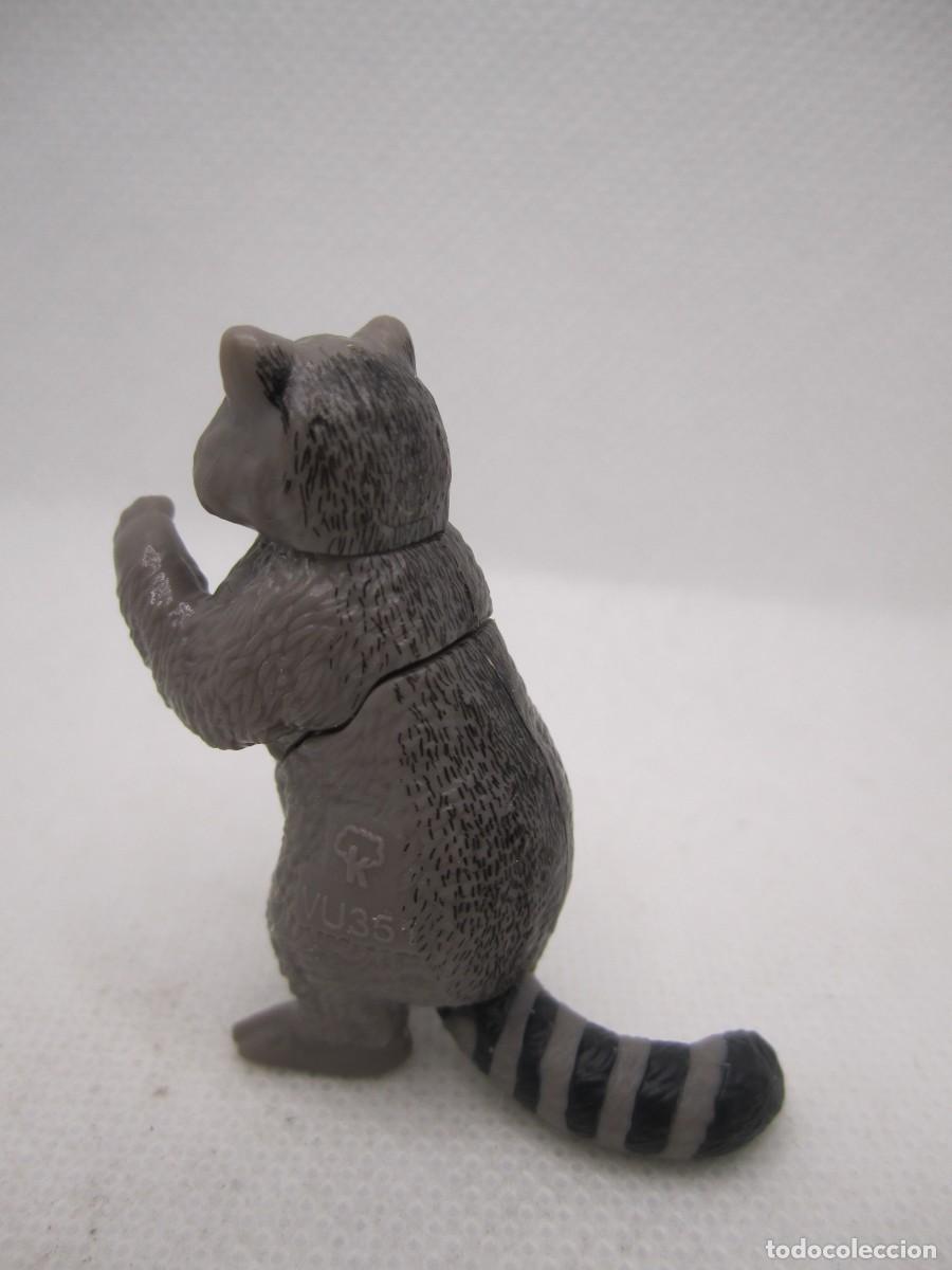 Figuras de goma Kinder: mapache kinder sorpresa VU35 - Foto 2