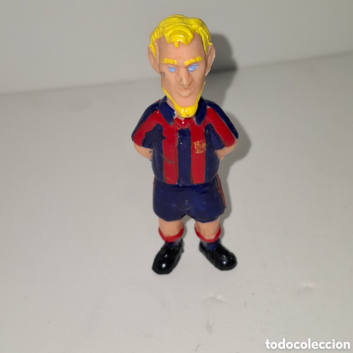 Figuras de Goma y PVC: JORDI CRUIFF FIGURA DE PVC MADE IN SPAIN A&Ntilde;OS 90 FUTBOL CLUB BARCELONA MUNDO DEPORTIVO