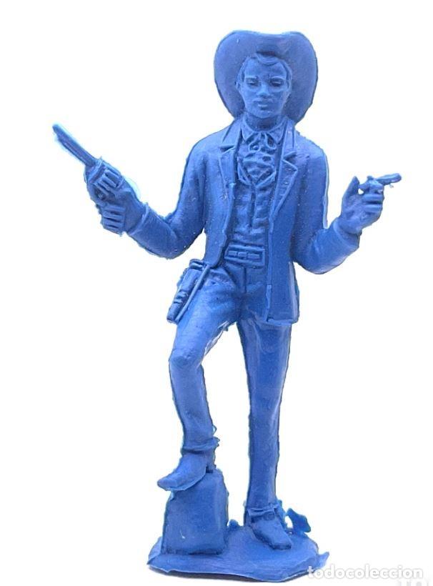 Figuras de Goma y PVC: ANTIGUA FIGURA EN PL&Aacute;STICO DE MAVERICK . SERIE BONANZA. LA PONDEROSA .