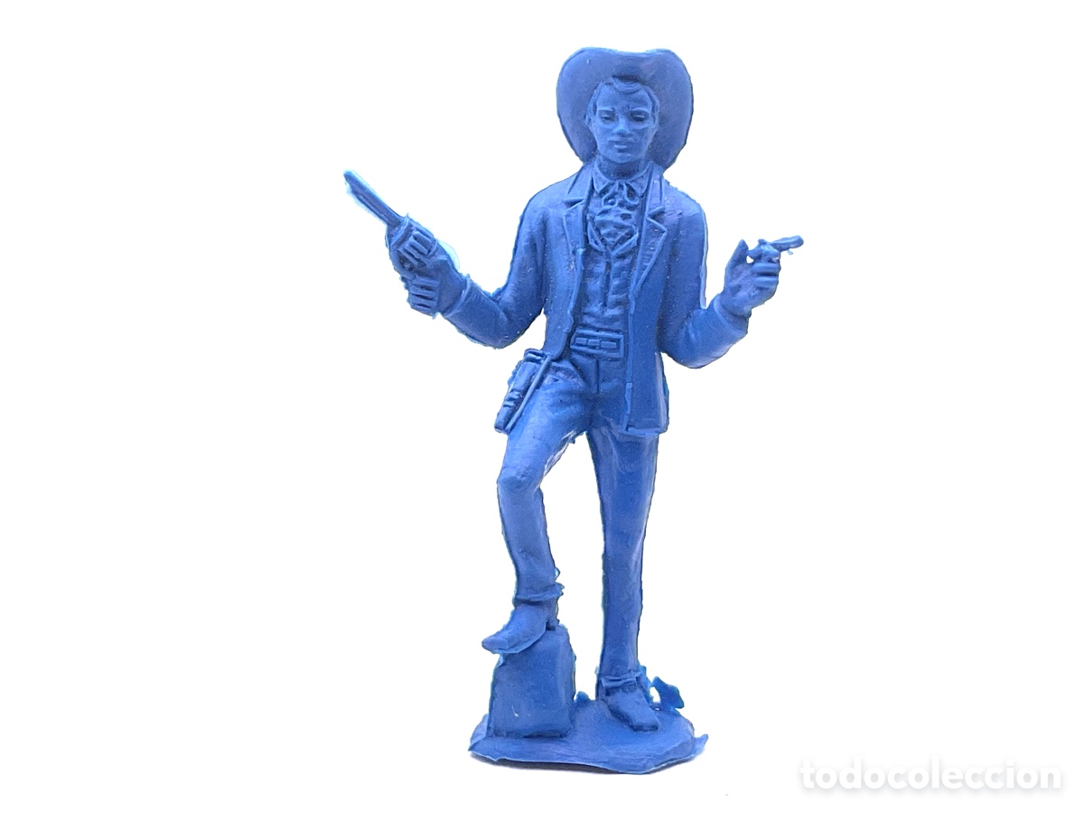 Figuras de Goma y PVC: ANTIGUA FIGURA EN PL&Aacute;STICO DE MAVERICK . SERIE BONANZA. LA PONDEROSA .