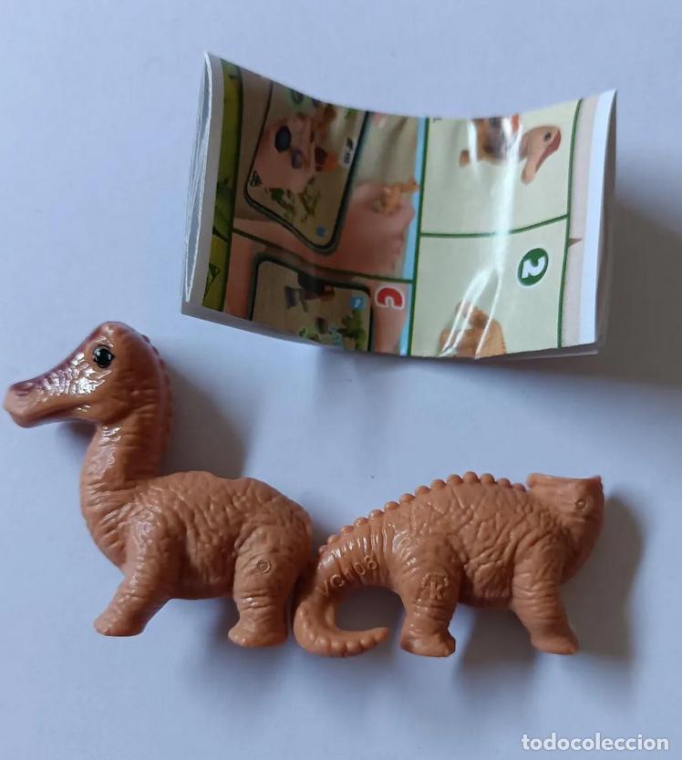 Figuras de Goma Kinder: vc dinosaurio dino natoons kinder 2026 bpz papel completo figura mu&ntilde;eco 108