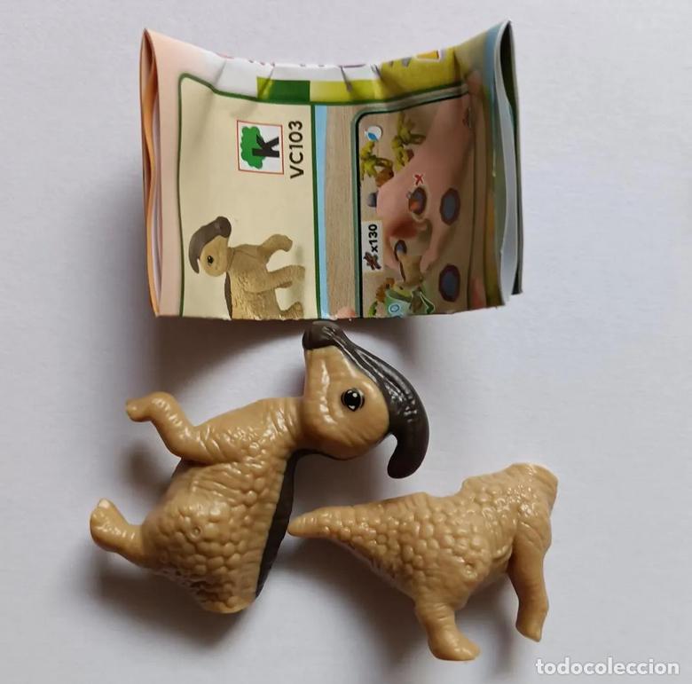 Figuras de Goma Kinder: vc dinosaurio dino natoons kinder 2026 bpz papel completo figura mu&ntilde;eco 103