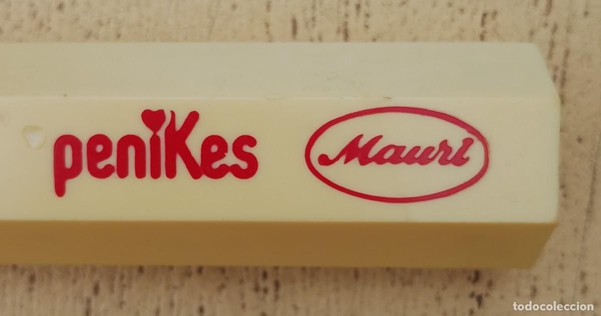 Figuras de Goma y PVC: Dunkin Antiguo Bote Caramelos con Forma de L&aacute;piz Penikes Mauri